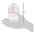 Buba Mamadeira Easy Flow Anticólica Nuvem Rosa 120ml - Imagem 2