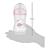 Buba Mamadeira Easy Flow Anticólica Nuvem Rosa 270ml - Imagem 2