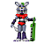 Funko Action Roxanne Wolf Five Nights at Freddy's FNAF - Imagem 2