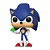 Funko Pop Sonic with Emerald 284 Sonic The Hedgehog Games - Imagem 2