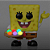 Funko Pop Spongebob with Pretty Patties 2312 Bob Esponja - Imagem 4