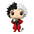 Funko Pop Cruella De Vil (1966) 1662 101 Dálmatas Disney - Imagem 2