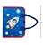 Buba Livro Maleta Atividades Sensoriais Infantil Astronauta - Imagem 3
