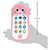 Buba Phone Bilíngue Celular Infantil Zoo Unicórnio - Imagem 3