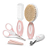 Buba Kit Cuidados Unha e Cabelo Bebê com Estojo 5 Peças Rosa - Imagem 3