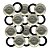 KIT - Disco Metálico para Bico de Pulverização 15mm - Y-8 - 1,50mm (10 unidades) - Imagem 1