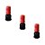 Kit - Bico de Pulverização Regulável Cone Vermelho (03 unidades) - Imagem 1