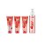 Kit Corporal Completo Body Splash Creme Sabonete e Esfoliante Morango - Imagem 1