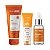 Kit Serum Clareador Protetor Facial 85 FPS Gel Anti-Idade Vitamina C Hidrata Clareamento Firmeza - Imagem 1