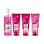 Kit Corporal Completo Body Splash Creme Sabonete Esfoliante Cereja - Imagem 1