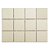 Pastilhas Cerâmicas Sand 10X10 cm - Caixa C/ 1,95m² - Imagem 1