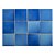 Pastilhas Cerâmicas Azul Itapuã 10X10 cm - Caixa C/ 1,95m² - Imagem 1