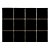 Pastilhas Cerâmicas Black 10X10 cm - Caixa C/ 1,95m² - Imagem 1
