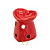 RECHO DE CERAMICA CORACAO VERMELHO - Imagem 1