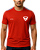 Camiseta  Dry-fit Recepção Vermelha Uniforme SKYFIT Unissex - Imagem 2