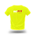 Camiseta Dry-fit Amarelo Florescente para Academia Uniforme SKYFIT Unissex - Imagem 2