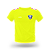 Camiseta Dry-fit Amarelo Florescente para Academia Uniforme SKYFIT Unissex - Imagem 1