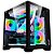 GABINETE GAMER MATX DASHA BLACK 3FAN ARGB LIKETEC - Imagem 1