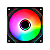 FAN 120MM ENIGMA DARK REVERSE ARGB LIKETEC - Imagem 1