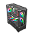 GABINETE GAMER mATX MAHAL DARK CUBO DESIGN VIDRO LIKETEC - Imagem 1
