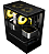 GABINETE GAMER HEYDAR DARK S/ FAN FRONTAL VIDRO LIKETEC - Imagem 1