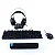 KIT GAMER TEC MEC HEADSET MOUSE E MOUSEPAD GM3000 PTO HP - Imagem 1
