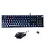 KIT GAMER TEC MEC HEADSET MOUSE E MOUSEPAD GM3000 PTO HP - Imagem 2