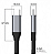 CABO USBC Macho / USBC Macho 100W 1M COMTAC - Imagem 3