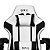 CADEIRA GAMER IMPACT BRANCA/PRETA BRX - Imagem 2