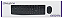 KIT TECL+MOUSE S/ FIO EXECUTIVO PRETO KYT00013 KEYTIME - Imagem 3