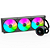 WATER COOLER ALPHA 360MM ARGB DIGITAL PRETO KLK00048 KALKAN - Imagem 2