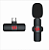 MICROFONE LAPELA S/ FIO USBC LIGHTNING ATHAN PRETO GM93 REDRAGON - Imagem 3