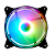 FAN 120MM COLORFUL REVERSE ARGB LIKETEC - Imagem 1
