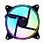 FAN 120MM COLORFUL REVERSE ARGB LIKETEC - Imagem 2