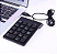 TECLADO NUMERICO USB BK-N30 EXBOM - Imagem 2