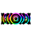 KIT 5 FANS AEOLUS M2-1205R GAMDIAS - Imagem 3