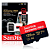 CARTÃO MEMORIA 128GB MICROSD EXTREME PRO SANDISK - Imagem 1