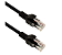 CABO REDE CAT6 1.5M PC-ETH6U15BK PRETO - Imagem 1