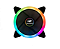 COOLER FAN F7-L600RGB KIT 2FAN + BARRA LED RGB C3T - Imagem 3
