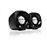 SPEAKER 2.0 P2+USB SP-303BK PRETA C3T - Imagem 2