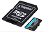 CARTÃO MEMORIA 256GB MICROSD CANVAS GO PLUS 200 / 160 MBs KINGSTON - Imagem 3
