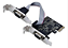 PLACA PCI-E 2 PORTAS SERIAL DB9 LOW PROFILE COMTAC - Imagem 3