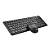 KIT TECL+MOUSE S/FIO KW204 PRETO LECOO - Imagem 2