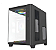GABINETE MATX 3X FAN ARGB CUBE ECLIPSE CRYPTON - Imagem 2