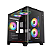 GABINETE MATX 3X FAN ARGB CUBE ECLIPSE CRYPTON - Imagem 1