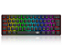TECLADO MEC 60% USB-C JAX RAINBOW PRETO S. MARRON K613-KB REDRAGON - Imagem 1