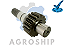EIXO CX ACIONAMENTO TRACAO ZF 18X24Z REFERÊNCIA - 3603221 MASSEY - Imagem 1
