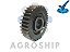 ENGRENAGEM FRONTAL 34Z APL350/AS350 REF: 022564 - Imagem 1