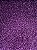 Folha EVA Premium Hiper Cristal (Glitter chapado) 40x60cm Violeta - Imagem 1
