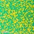 Folha EVA Misto (Dupla face) 40x50cm Verde/Amarelo - Imagem 2